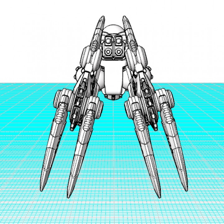 Project Cervantes-Cazador Main Weaponry Only (Double Chain Weapons and Heavy Flame Cannon) image