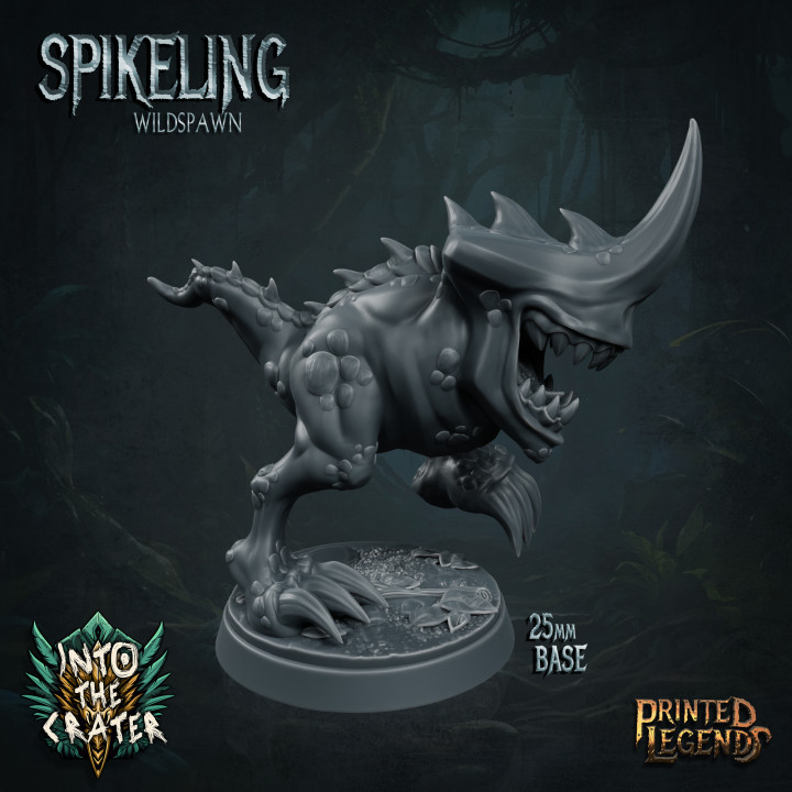 Spikeling x3 (25mm Bases) image