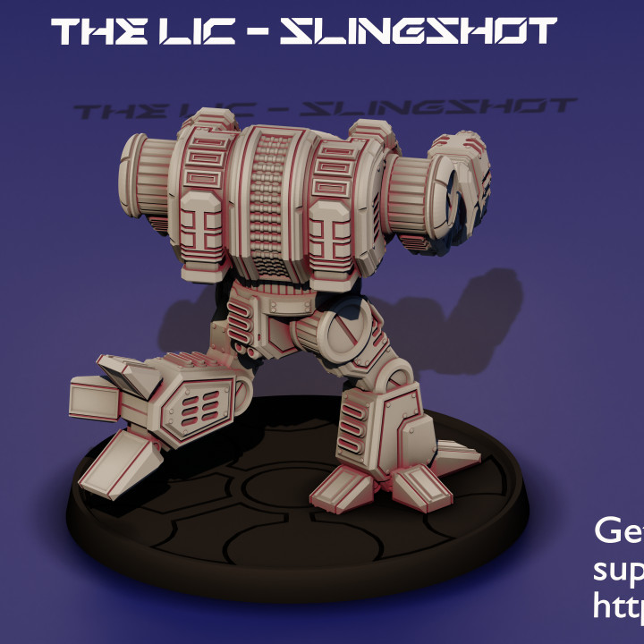 The LIC - Slingshot 25 ton Light Mech image