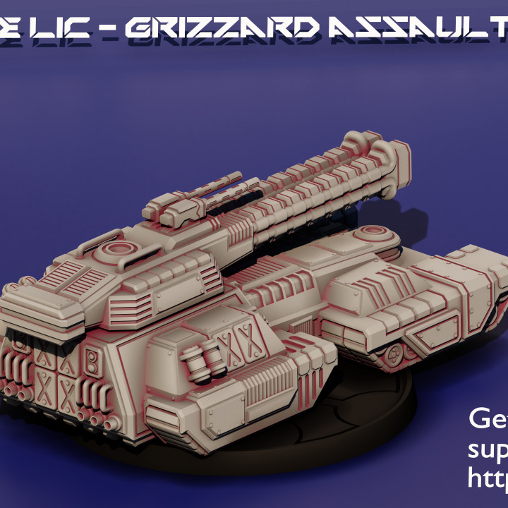 The LIC - Grizzard Assault Tank