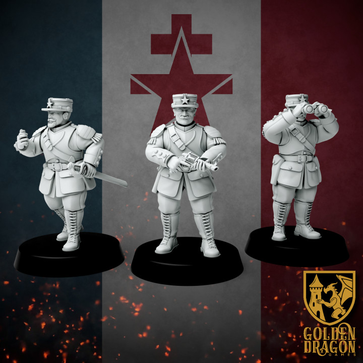 New French Republic - Infantry Officers image