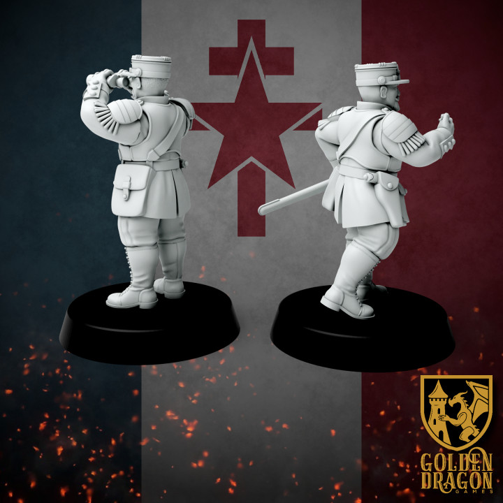 New French Republic - Infantry Officers image