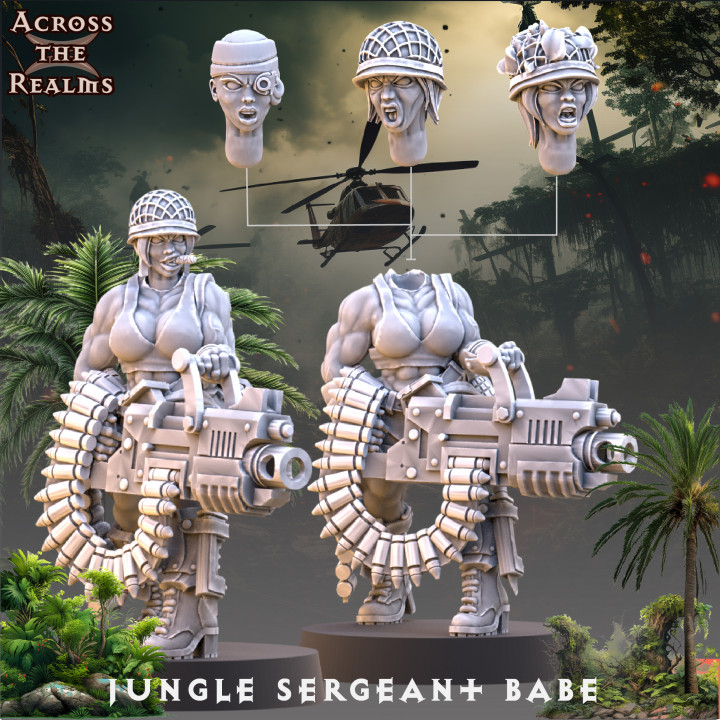 Jungle Sergeant Babe image