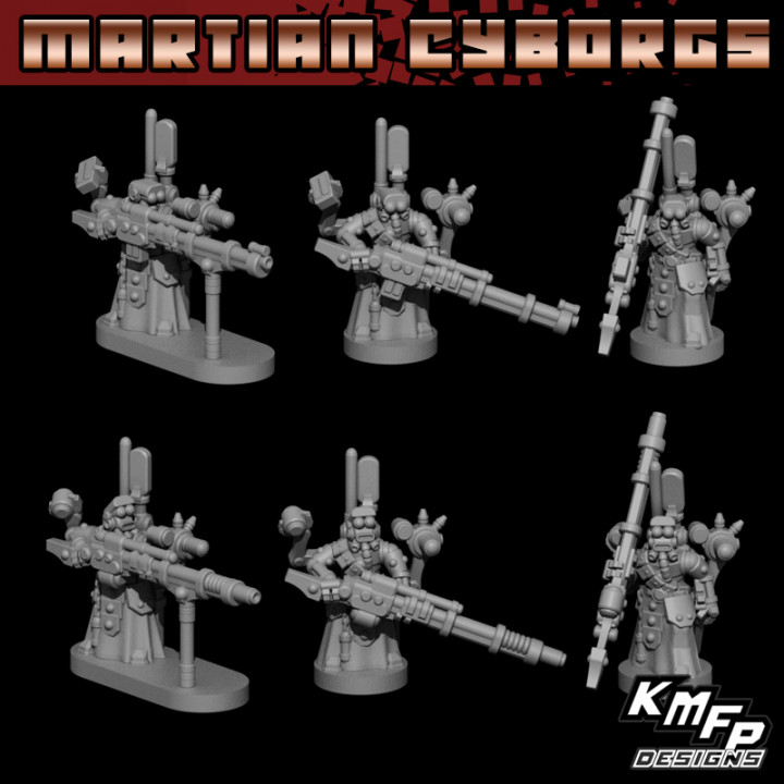 Martian Cyborg - Snipers