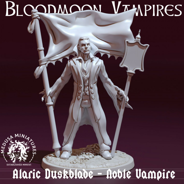 Alaric Duskblade - Noble Bloodmoon Vampire