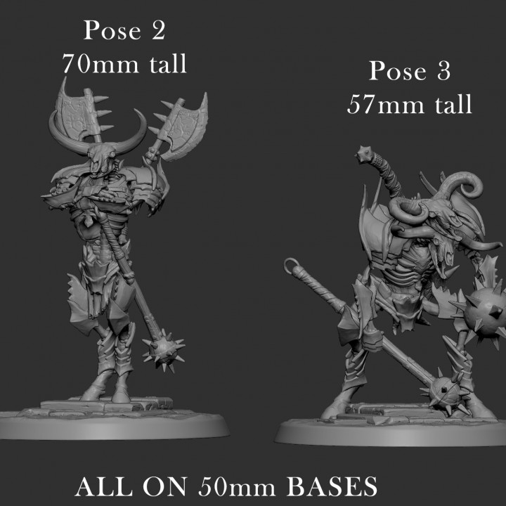 SkeleTaur (Undead Minotaur)(pose 1 of 4)
