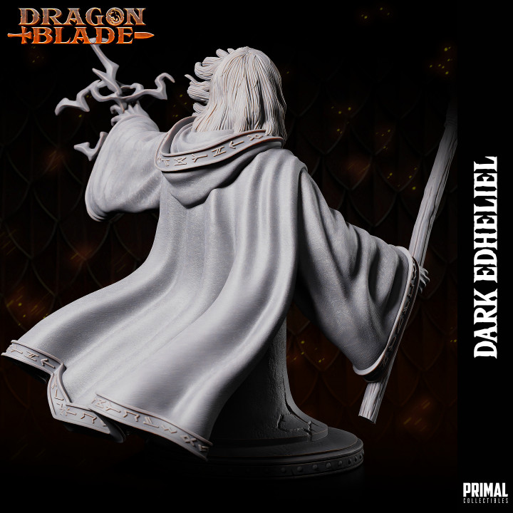 Wizard - Dark Edheliel - Bust - November 2023 - DRAGONBLADE-  MASTERS OF DUNGEONS QUEST image