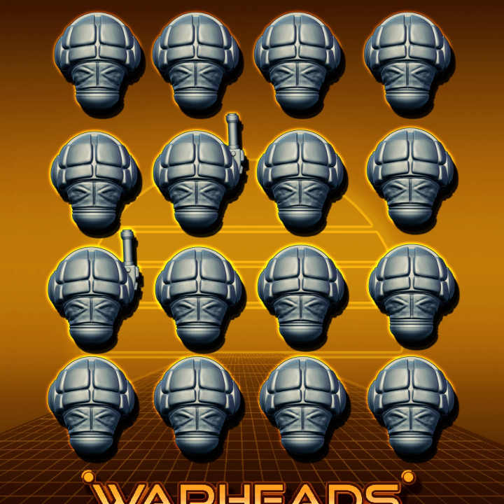 Plethora of Tank Crew Heads! (16 heads)