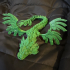 Articulated Quetzalcoatl print image
