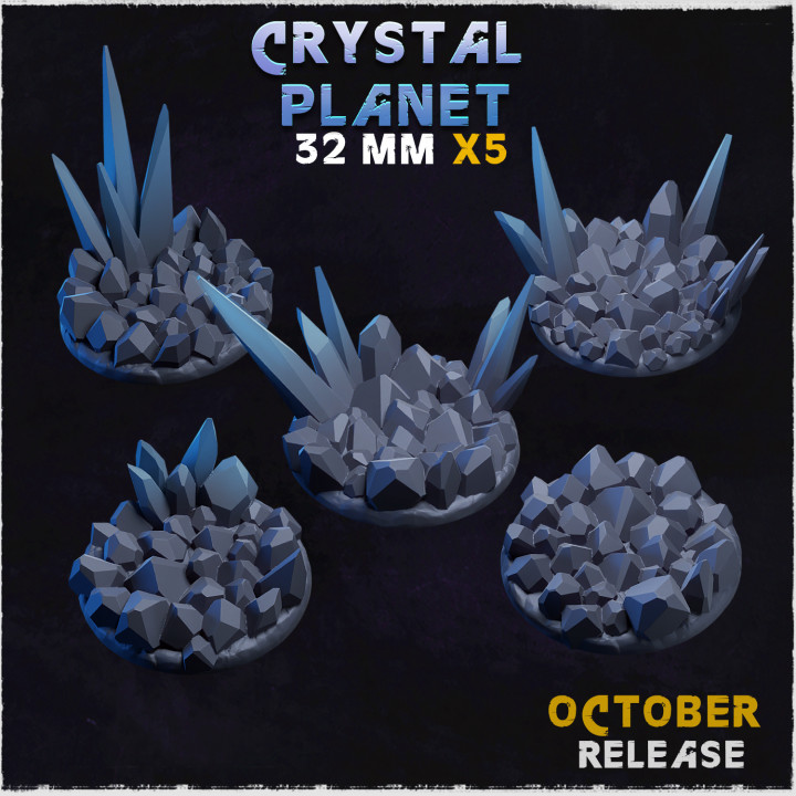 Crystal Planet - Bases & Toppers (Small Set) image