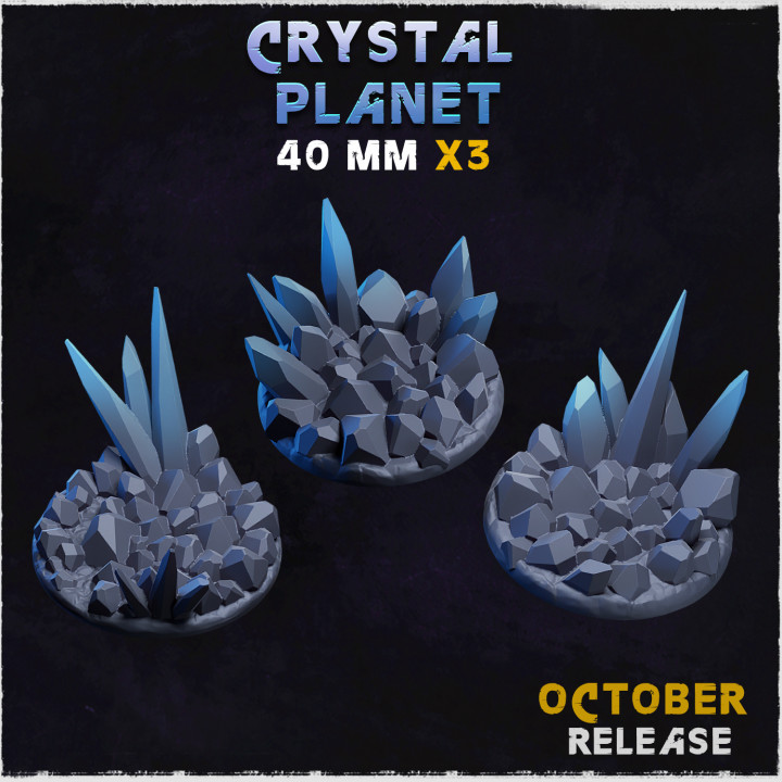 Crystal Planet - Bases & Toppers (Small Set) image