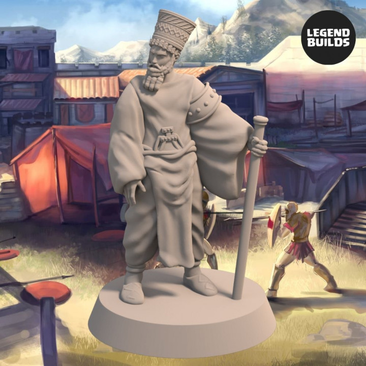 Nobles of the City of Jagrad Bundle (2 unique miniatures) - 3D printable miniature – STL file image