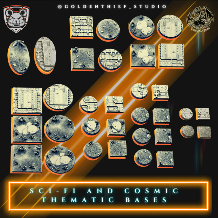 Sci-Fi and Cosmic Thematic Bases's Cover