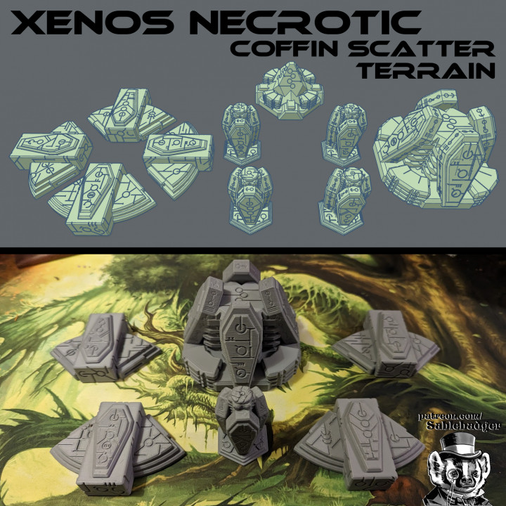 Xenos Necrotic - Coffin Terrain image