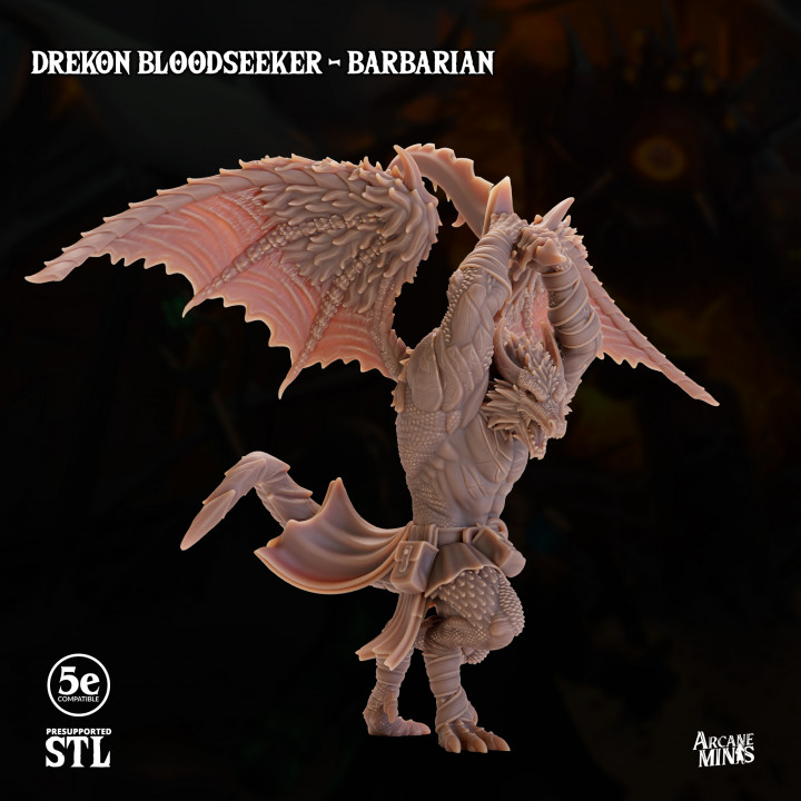 Drekon Bloodseeker - Barbarian image