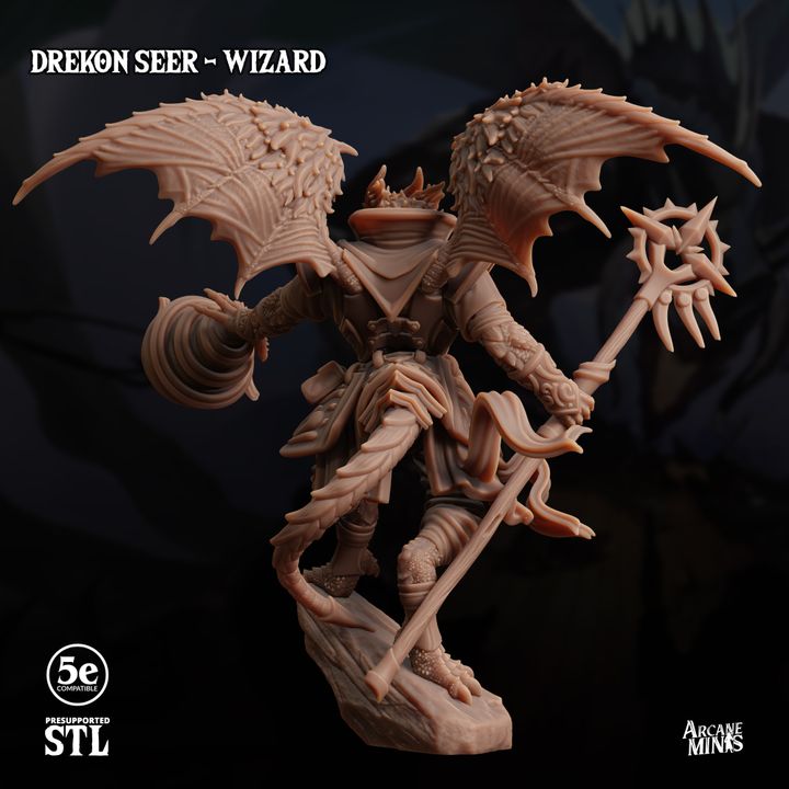 Drekon Seer - Wizard