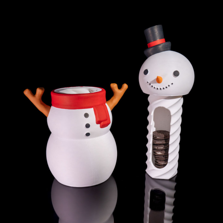 Snowman Cookie Stash image