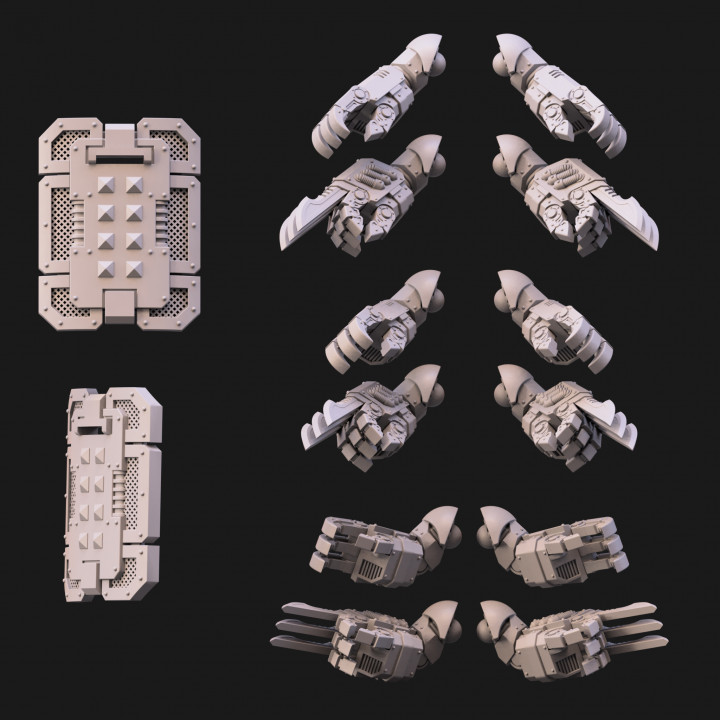 Apex Legion Destroyer Squad Upgrade Set image