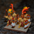 Aztec Eagle Warriors print image