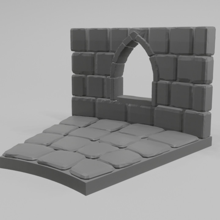 WDhex Revolving Labyrinth - window for the 1st ring of the basic stone set image