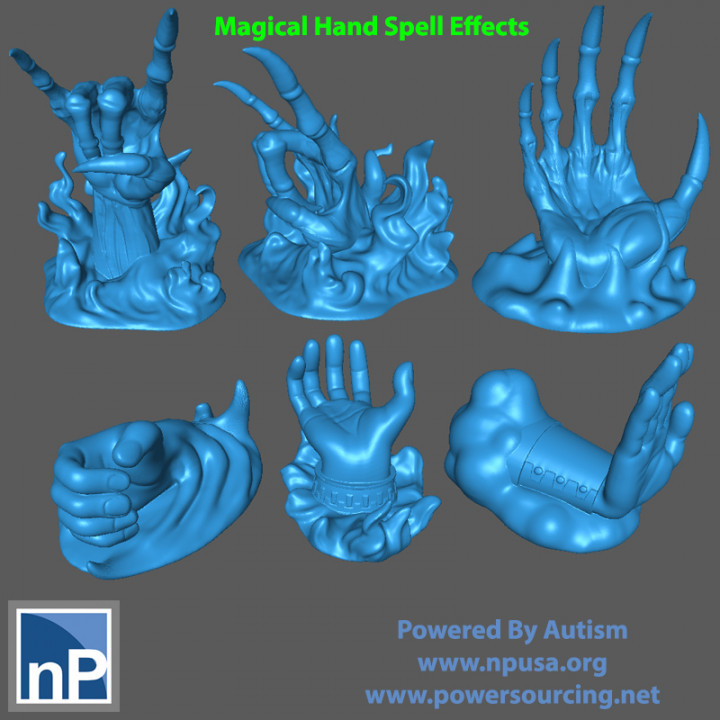 Magical Hands Spell Effects image