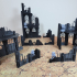 Gothic Ruins Set #1 - Print-in-place print image