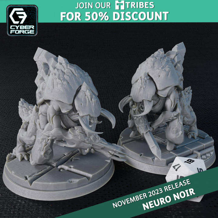 Cyber Forge Neuro Noir Grim Realms Deathspitters image