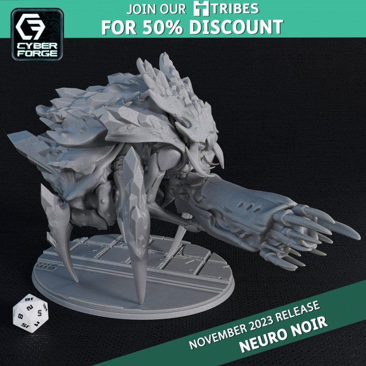 Cyber Forge Neuro Noir Grim Realms Hive Queen image