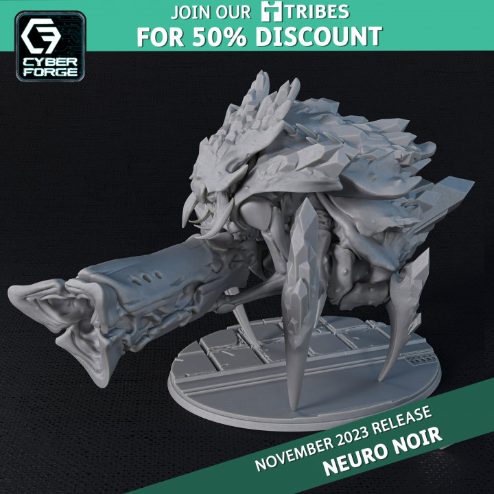 Cyber Forge Neuro Noir Grim Realms Hive Queen image