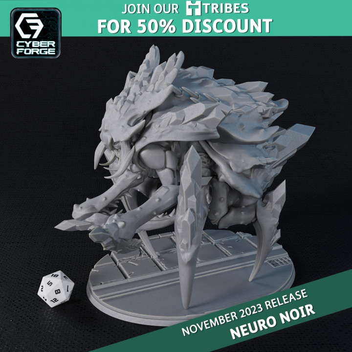 Cyber Forge Neuro Noir Grim Realms Hive Queen image