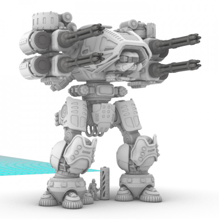 Project Gigante-Superheavy Battle and Gatling Cannon Upgrades image