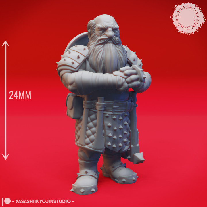 Duergar - Knuckles - Tabletop Miniature (Pre-Supported) image