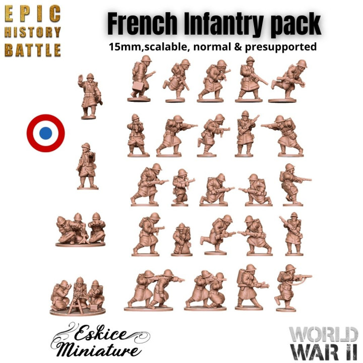 Starter french WW2 - 15mm for EHB image