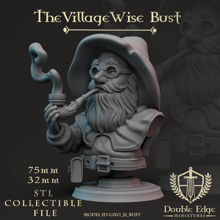 The Village Wise Bust image