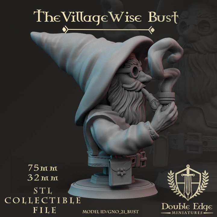 The Village Wise Bust image