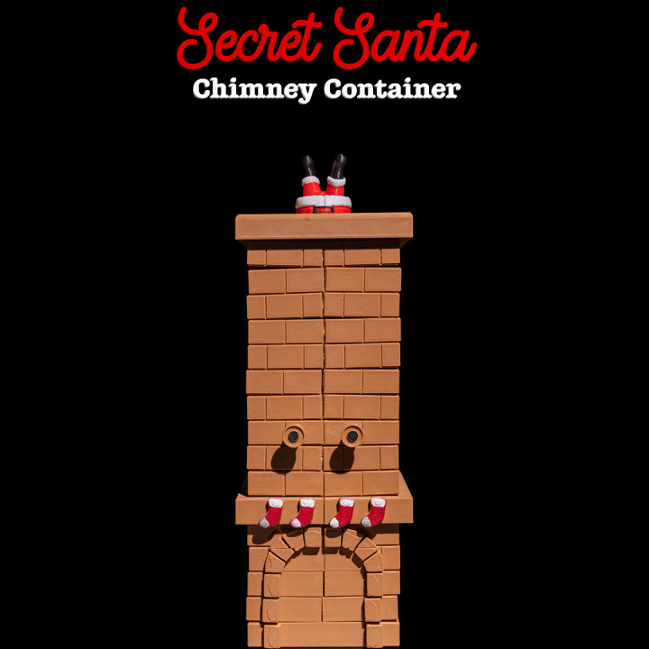 Secret Santa Chimney Container image