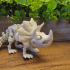 Flexi Factory Skeleton Triceratops print image