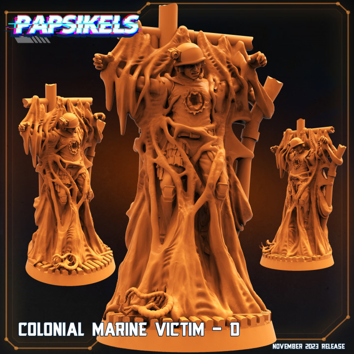 COLONIAL MARINE VICTIM - D image