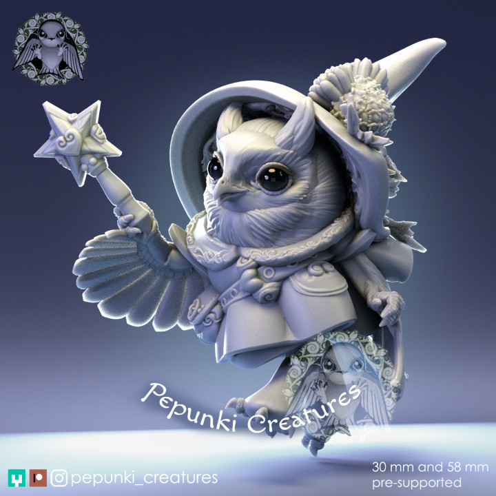 Owl Mage Lady image