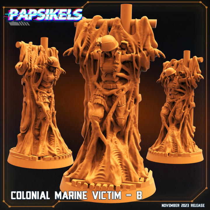 COLONIAL MARINE VICTIM - B