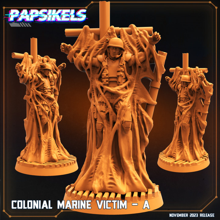 COLONIAL MARINE VICTIM - A