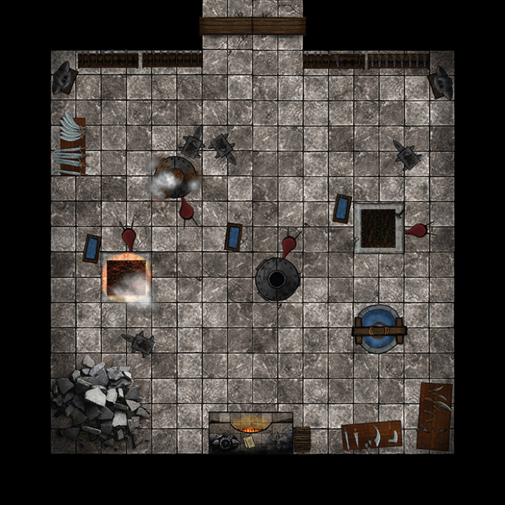 Infinite Keeps - Modular Digital Fantasy DnD Terrain Battle Maps image