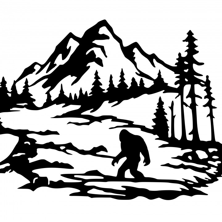 Bigfoot Wall Decor image