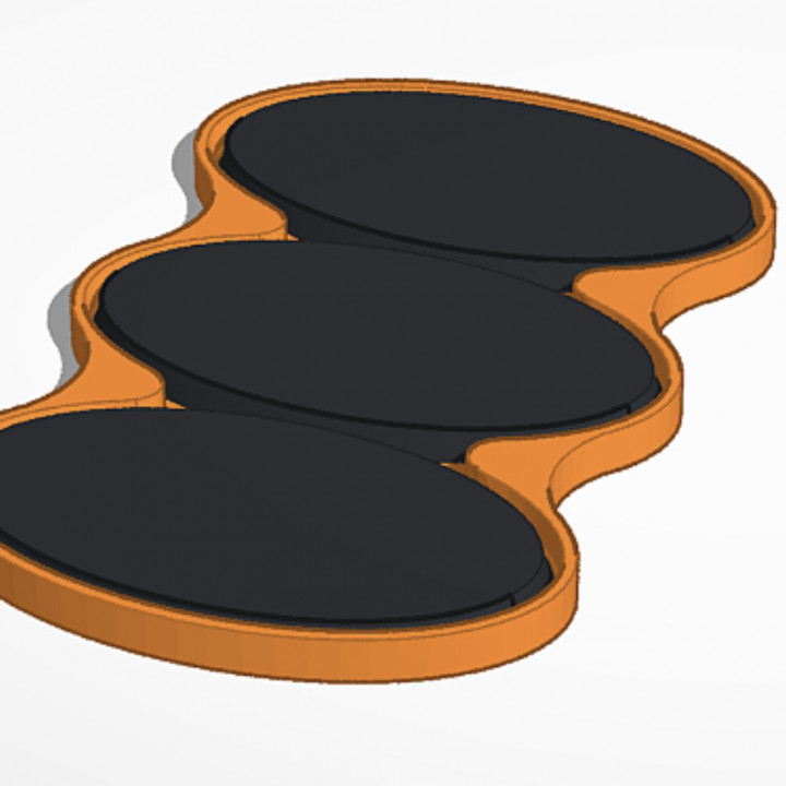 75mmx42mm (x3) movement tray (base to base)