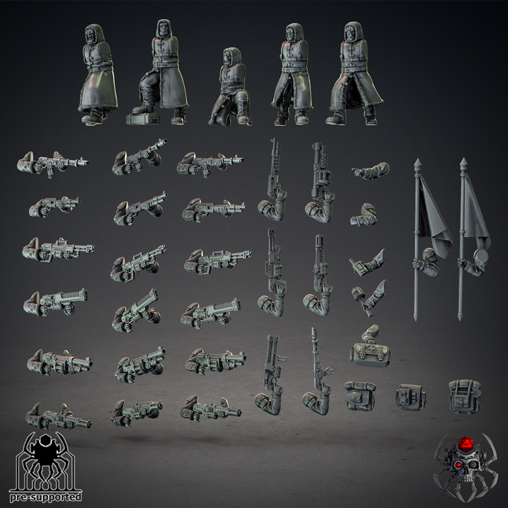 Infantry Squad "IceWind"  (Build-Kit)