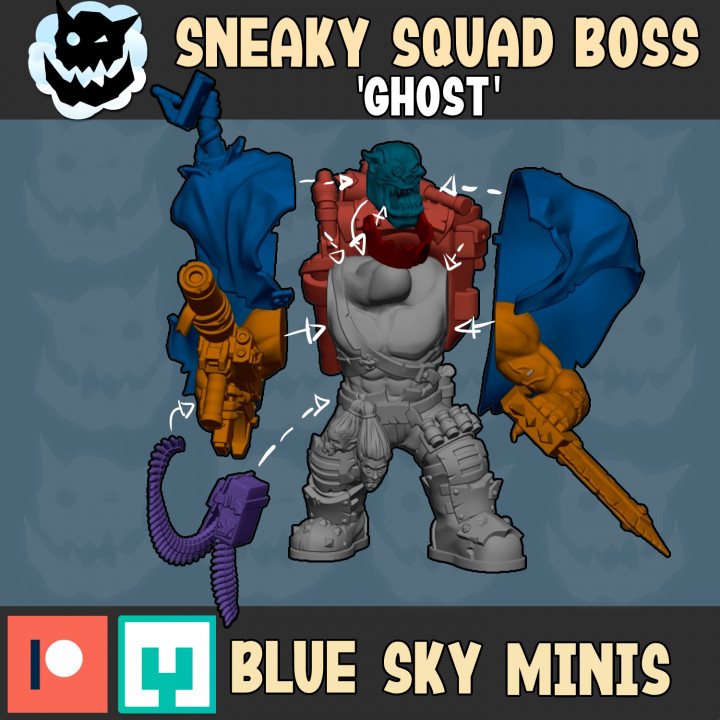 Sneaky Squad Boss 'Ghost' image