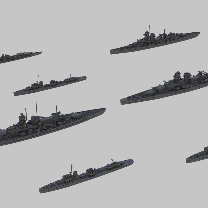 WW2 Kriegsmarine Fleet Pack 1 image