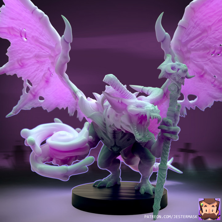 3D Printable The Vampire Dragon Drakeula by Nicolas Hughes