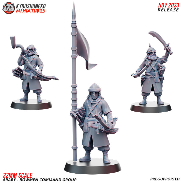 Command Group - Araby Bowmen