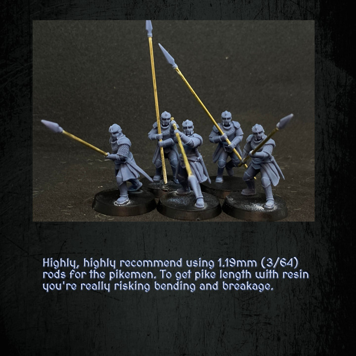 Kingdoms of Men Soldier Pikemen